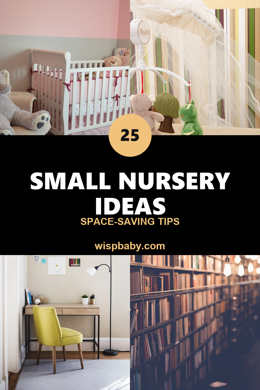 20 Small Nursery Ideas (Space-Saving & Stylish)