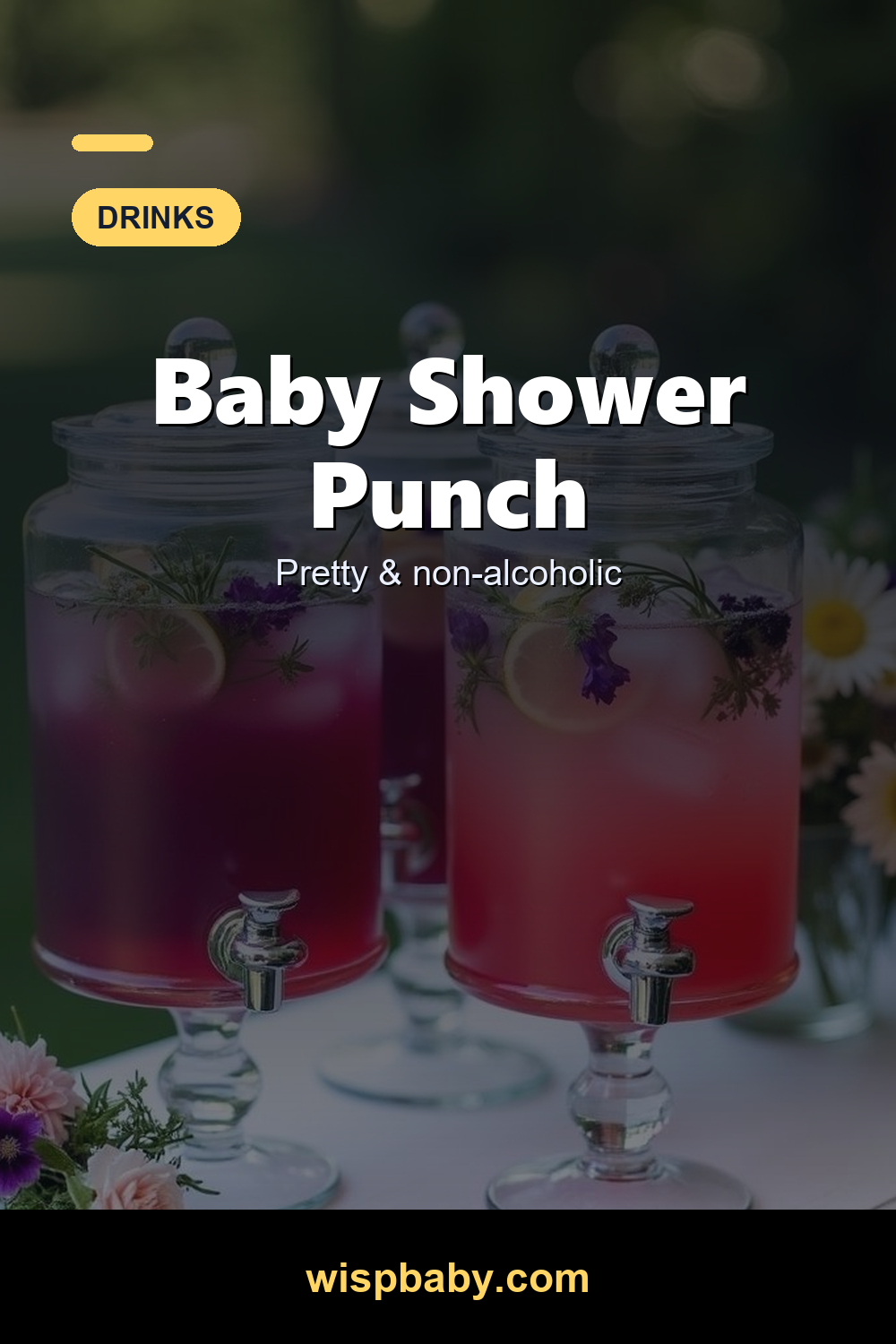 Baby Shower Punch: 20 Easy Pink, Blue & Neutral Recipes