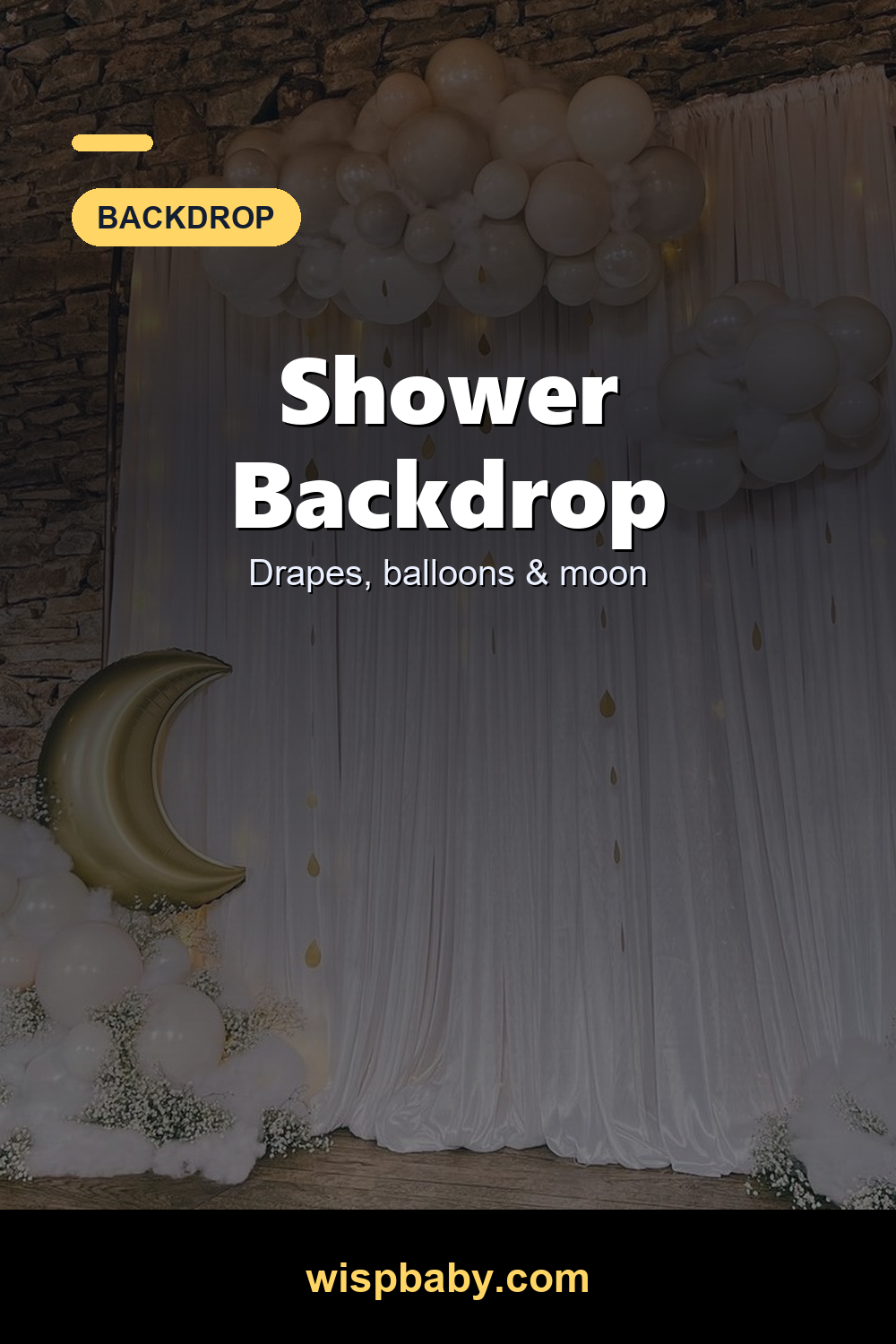 25 Stunning Baby Shower Backdrop Ideas (DIY & Budget)