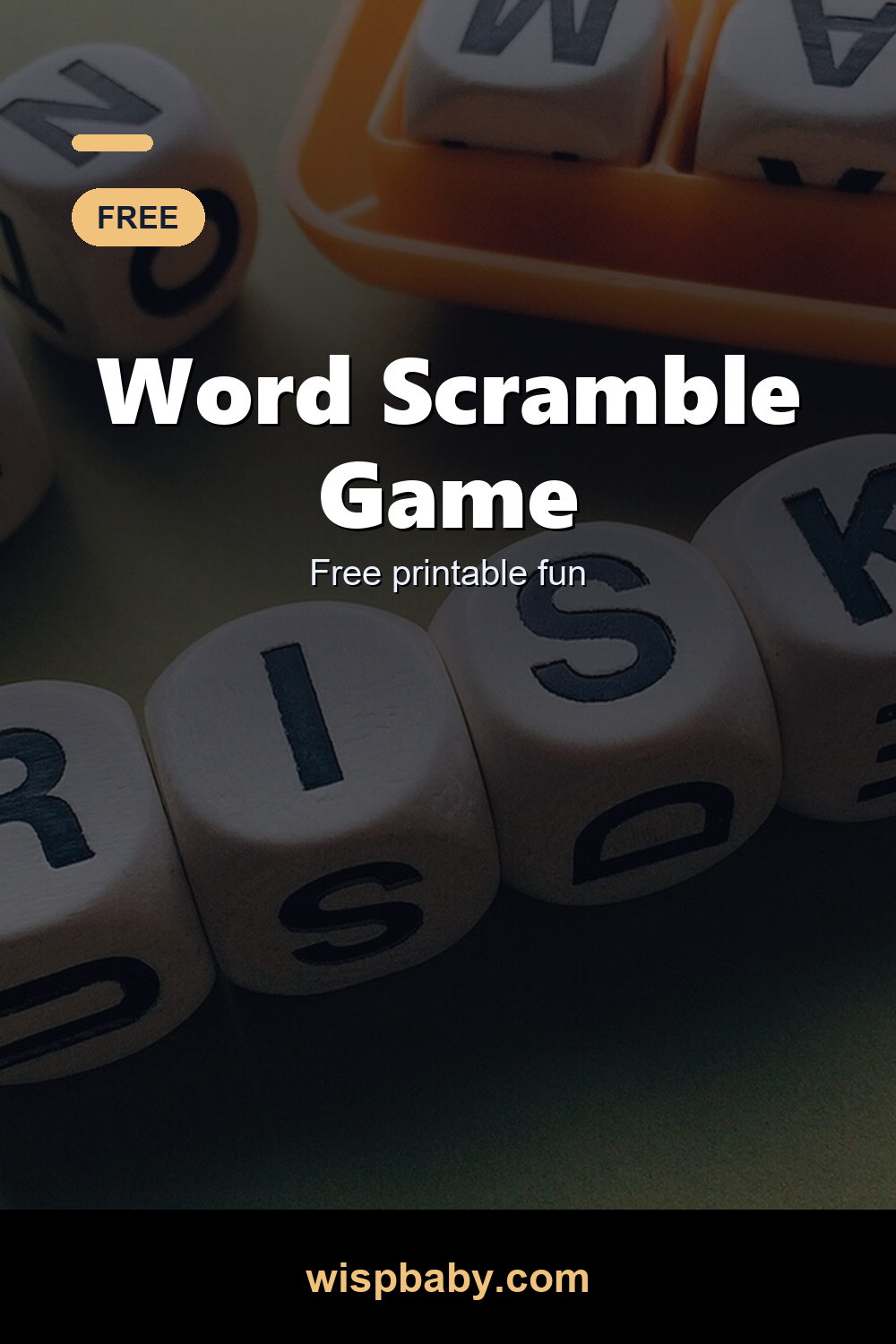 Baby Shower Word Scramble: 40 Words + Answers (Free Game)